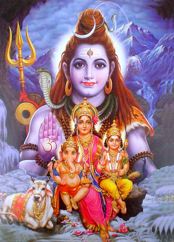 Bhagwan Shiva Family Photos : Best Shiva Family Images