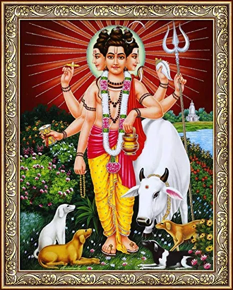 Bhagwan Shree Gurudev Datta Photos with Frame Bhagwan Shree Gurudev Datta Photos with Frame