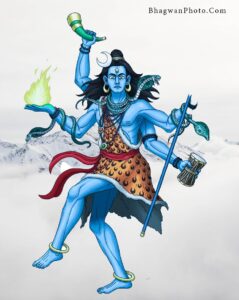 God Shiva Angry Look Image
