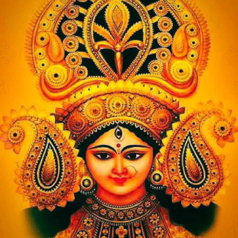 Download Maa Durga Face Photos : Best Maa Durga Face ...