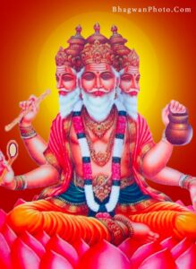 God Brahma, Bhagwan Brahma, Tridev Brahma, Brahma Ji, Lord Brahma HD Image Download