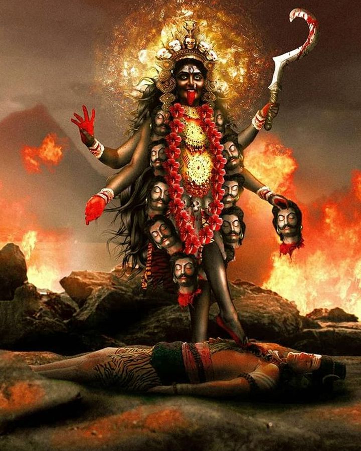 You can find best maa kali photos pictures, mahakali face images, popular H...