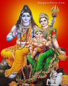 God Shiv Shakti Bhagwan Devi Image