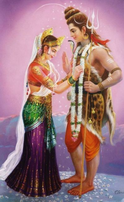 Images of Shiv Parvati Marriage for Desktop