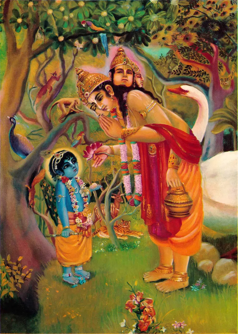 Lord Brahma JI Photo Lord Brahma JI Photo