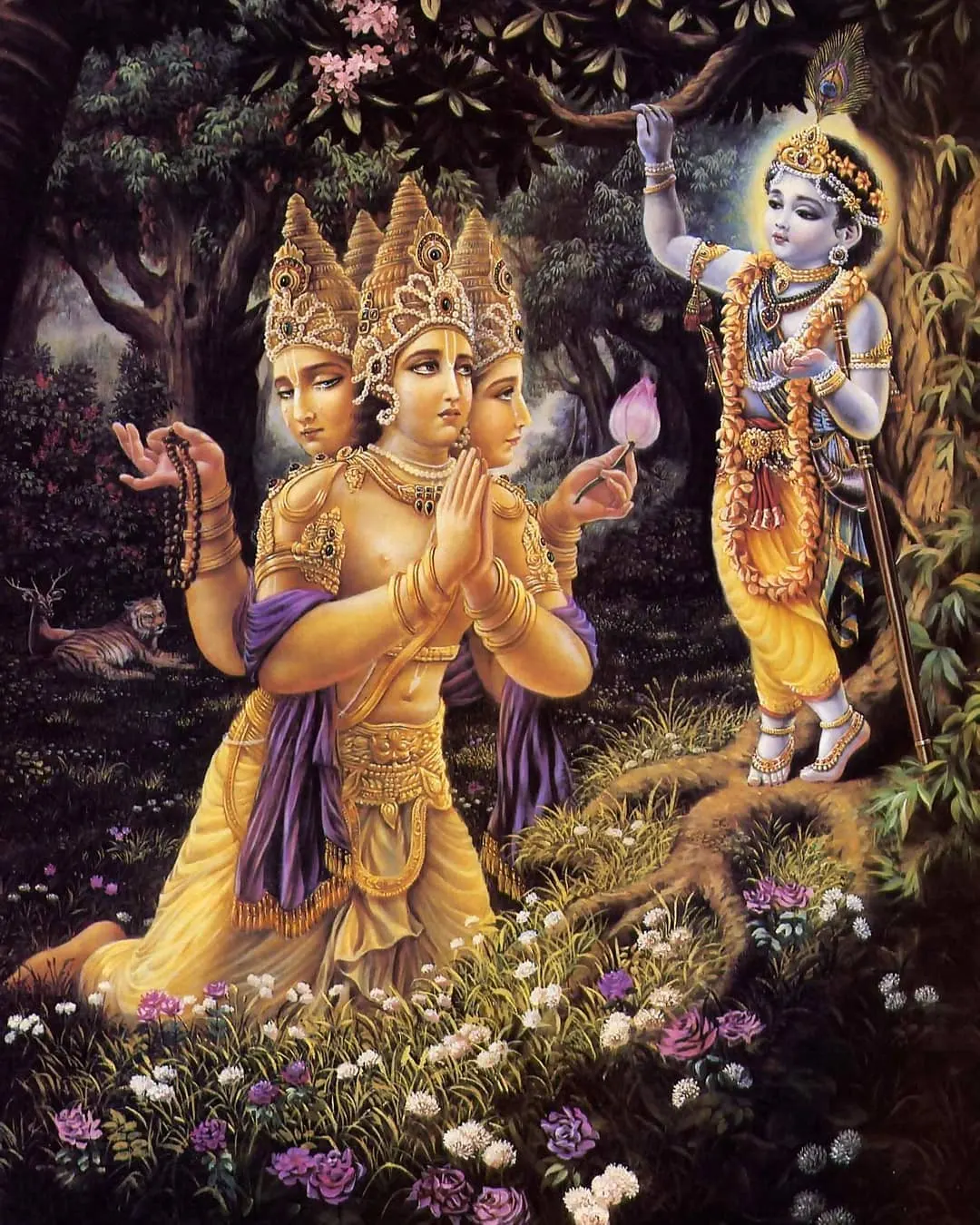 Lord Brahma Photo and Free Wallpaper with God Krishna for Mobile Lord Brahma Photo and Free Wallpaper with God Krishna for Mobile