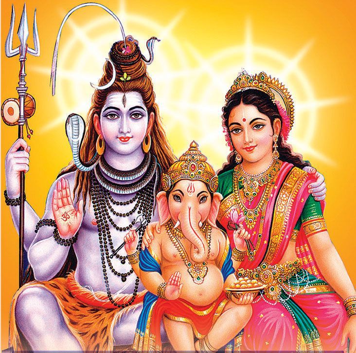 Shiv Parvati Ganesh Images Full HD