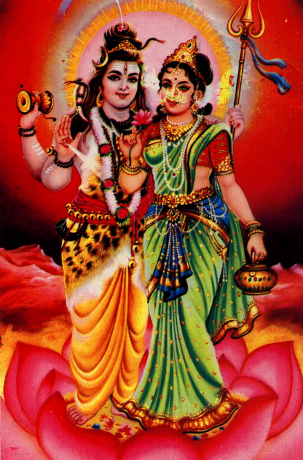 Shiva Shakti Images of Shiv Parvati Marriage