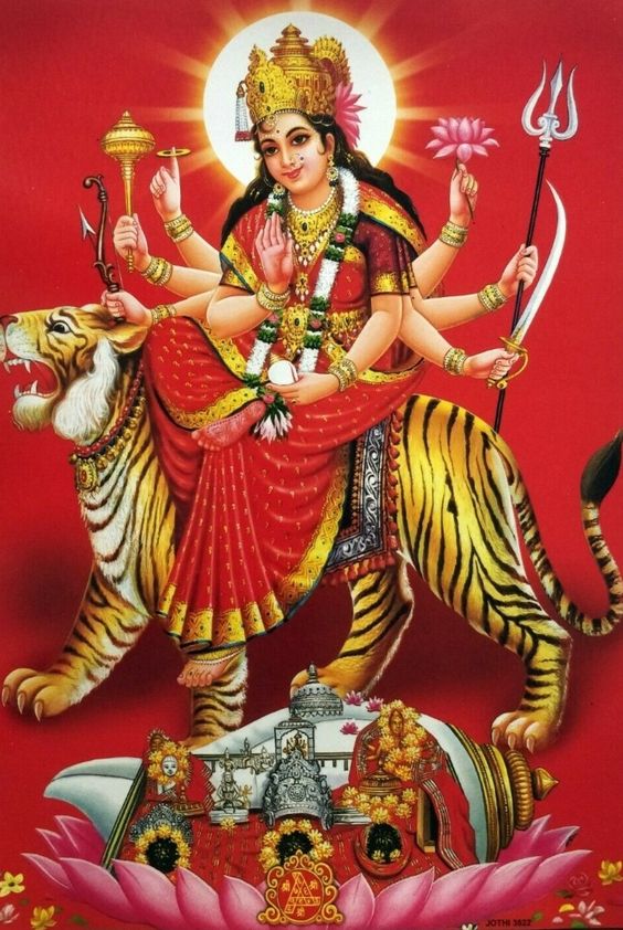 Download the image of God HD Sherwali Mata.