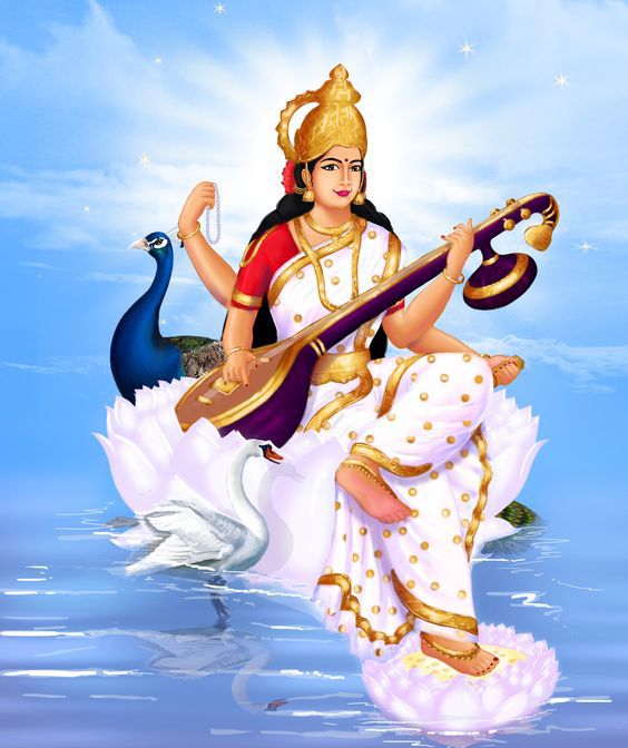 89+ Goddess Saraswati Maa Images HD & Saraswati Ji Pics Download
