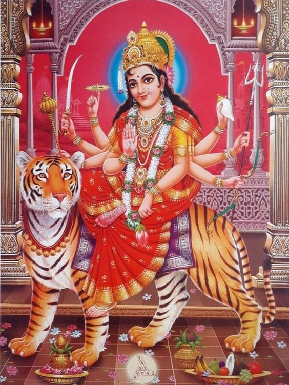 Download the image of Sherwali Bhagwan Maya Ji.