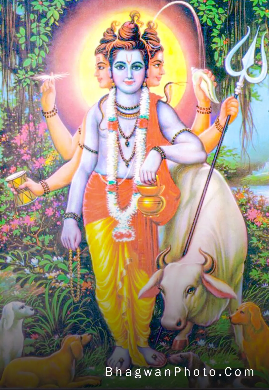 Dattatreya Hindu God Photo Dattatreya Hindu God Photo